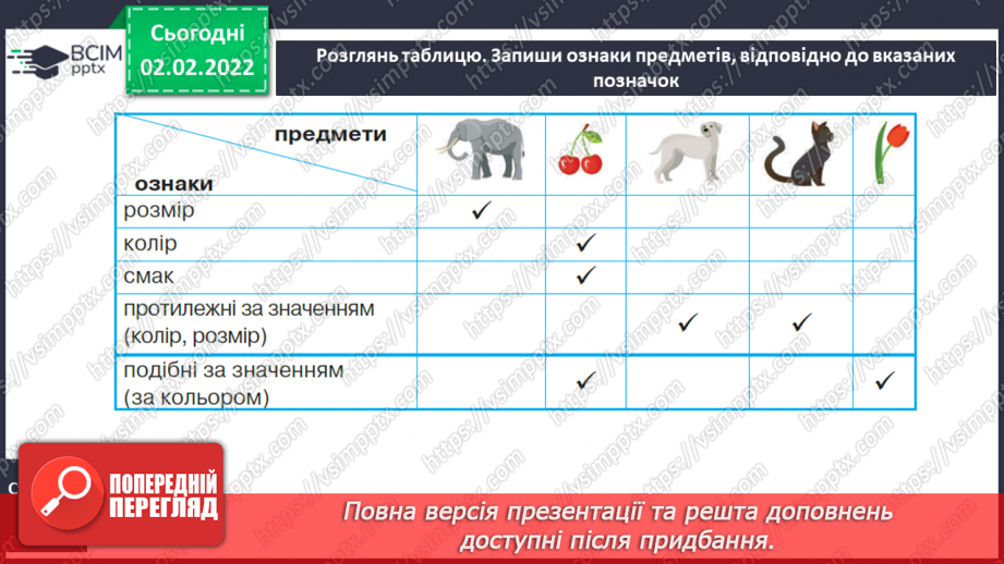 №070-71 - Повторення вивченого про прикметник. Формування та корекція навичок письма, розвиток зв’язного мовлення14