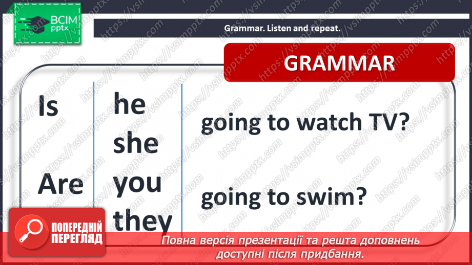 №080 - Let’s welcome to holidays! Our World. “Is he/she going to …?”, “Yes, he/she is”, “No, he/she isn’t”, “Are you/they going to …”, “Yes, we/they are”, “No, we/they aren’t”9