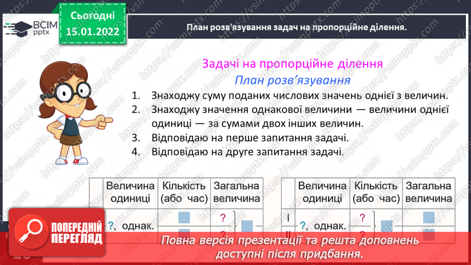 №093 - Досліджуємо задачі на пропорційне ділення22 №093 - Досліджуємо задачі на пропорційне ділення22