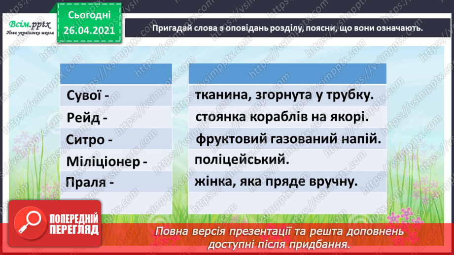 №074 - Перевіряю свої досягнення. Підсумок за темою «Світ дитинства у творах українських письменників»17