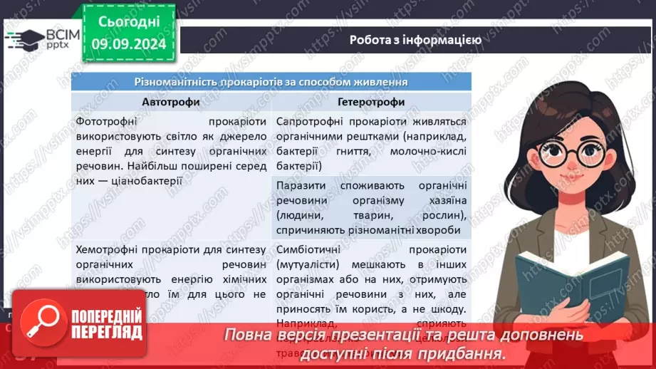 №09 - Різноманіття прокаріотичних організмів.13