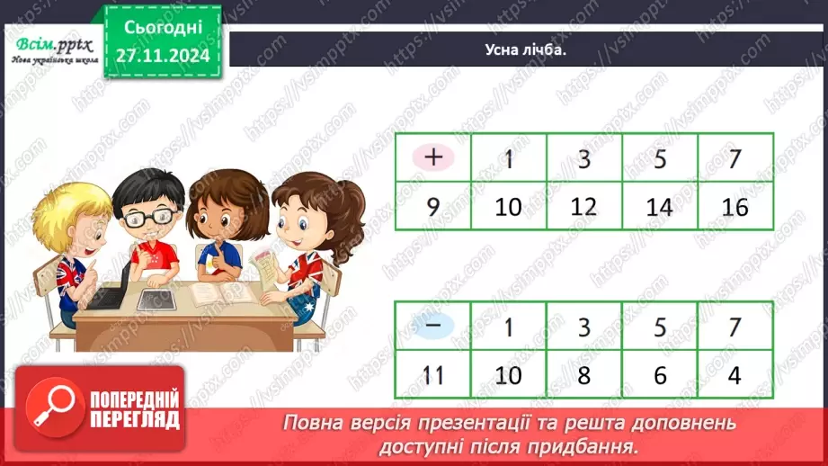 №055 - Досліджуємо задачі на знаходження різниці11 №055 - Досліджуємо задачі на знаходження різниці11