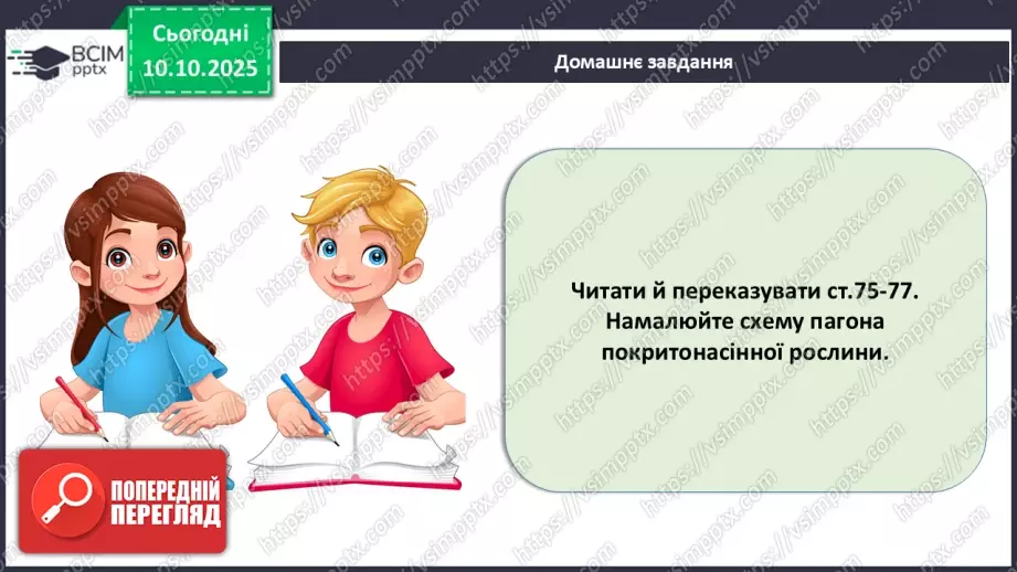 №022 - Покритонасінні рослини: будова бруньки, пагона й листка.26 №022 - Покритонасінні рослини: будова бруньки, пагона й листка.26
