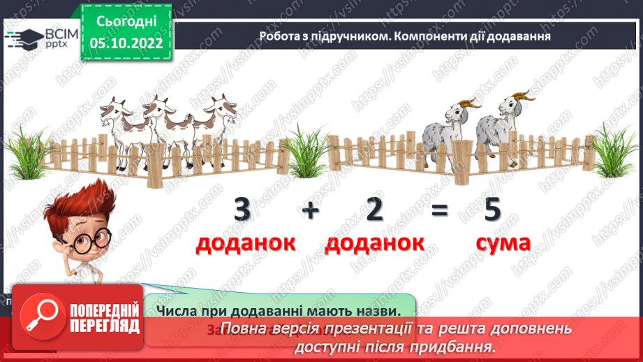 №0032 - Компоненти дії додавання10 №0032 - Компоненти дії додавання10