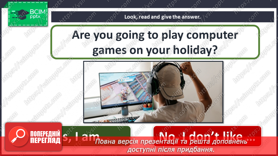 №052 - Holiday plans. “Are you going to …”, “Yes, I am”, “No, I don’t like … (gardening)”10 №052 - Holiday plans. “Are you going to …”, “Yes, I am”, “No, I don’t like … (gardening)”10