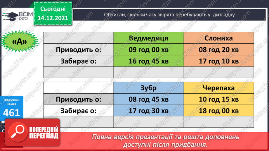 №057-59 - Закріплення вмінь виконувати дії з іменованими числами. Задачі з табличними даними.14