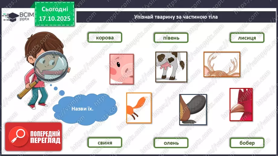 №027 - Дикі та свійські тварини.5 №027 - Дикі та свійські тварини.5