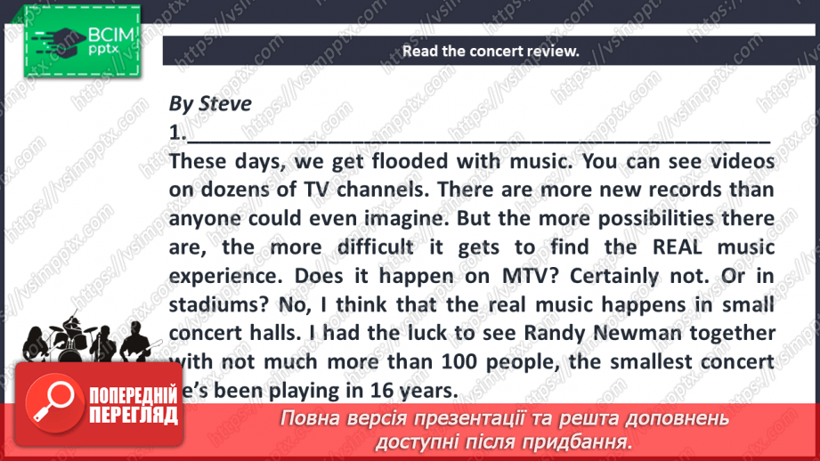 №072 - A Concert Review.9 №072 - A Concert Review.9