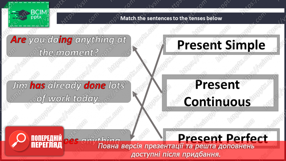 №002 - Brush up Your Grammar. Present Tenses5