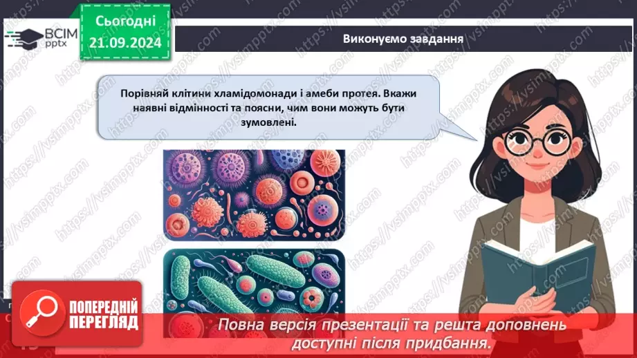 №13 - Особливості будови одноклітинних еукаріотів.20 №13 - Особливості будови одноклітинних еукаріотів.20