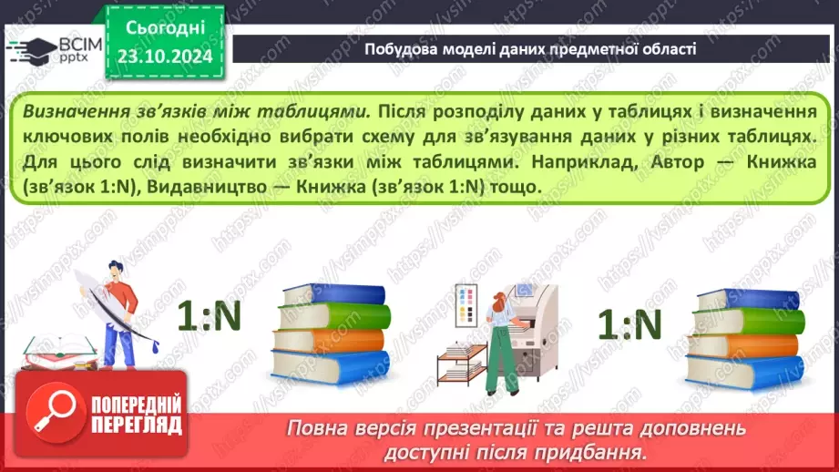 №19 - Ключі й зовнішні ключі Зв’язки між записами й таблицями. Визначення типу зв’язку22 №19 - Ключі й зовнішні ключі Зв’язки між записами й таблицями. Визначення типу зв’язку22