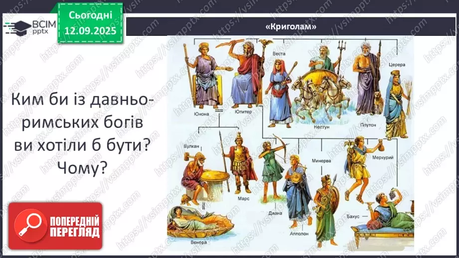 №08 - П/О ГР1, ГР2, ГР3, ГР4 Публій Вергілій Марон «Енеїда». Зв’язок твору з гомерівським епосом, міфологією.2 №08 - П/О ГР1, ГР2, ГР3, ГР4 Публій Вергілій Марон «Енеїда». Зв’язок твору з гомерівським епосом, міфологією.2