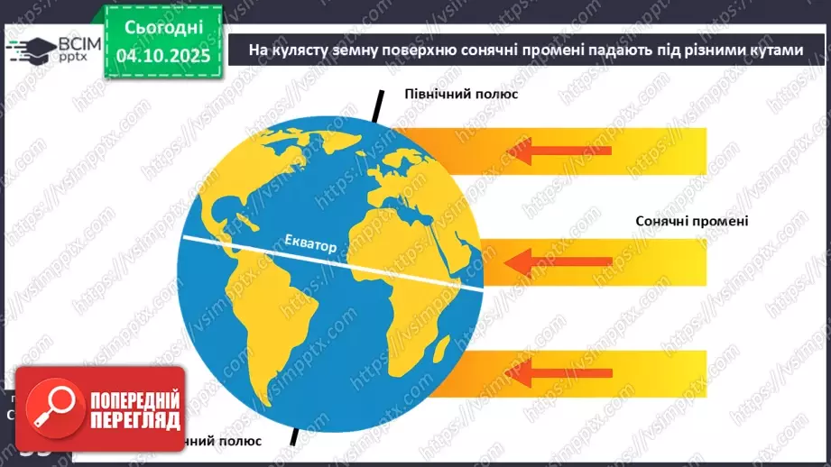 №0019 - Нагрівання земної поверхні сонячними променями.5 №0019 - Нагрівання земної поверхні сонячними променями.5