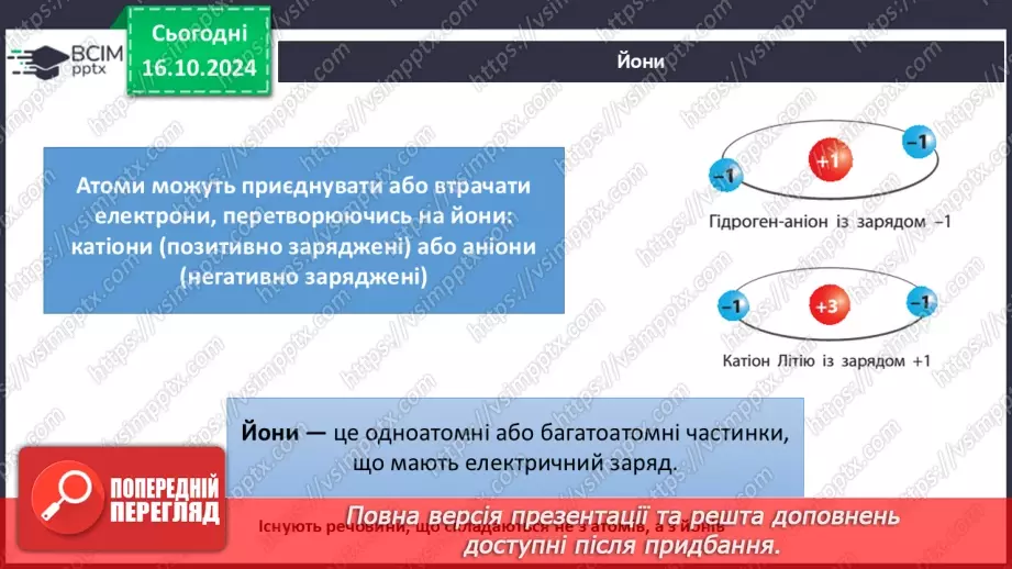 №09 - Аналіз діагностувальної роботи. Атоми та хімічні елементи. Символи та назви хімічних елементів15