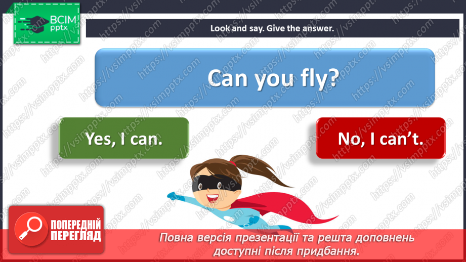 №052 - Animals – 5b. “Can you …?”, “Yes, I can”, “No, I can’t (cannot)”7