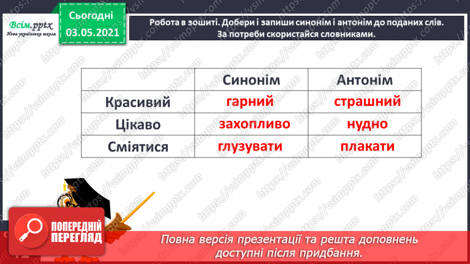 №036-38 - Навчаюся користуватися словниками синонімів, антонімів. Навчальний діалог10