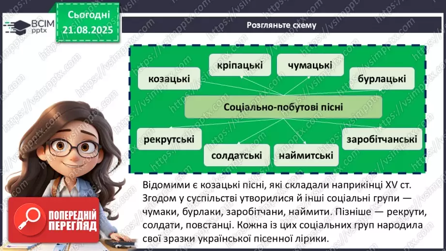 №02 - П/О. ГР1, ГР2, ГР3, ГР4.  Народнопісенна лірика. Народні соціально-побутові пісні, їх різновиди. Народна козацька пісня «Ой на горі та й женці жнуть»11 №02 - П/О. ГР1, ГР2, ГР3, ГР4.  Народнопісенна лірика. Народні соціально-побутові пісні, їх різновиди. Народна козацька пісня «Ой на горі та й женці жнуть»11