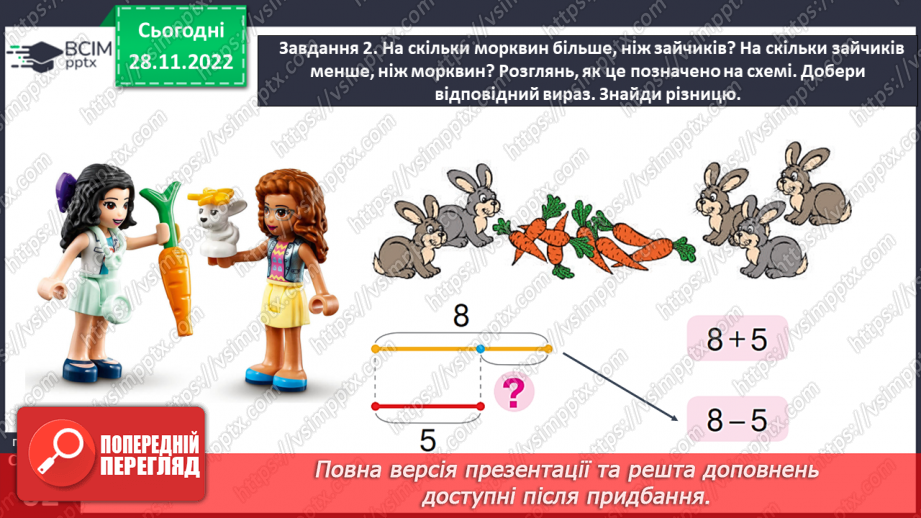 №0059 - Моделюємо різницеве порівняння.  Різницеве відношення — різниця.24