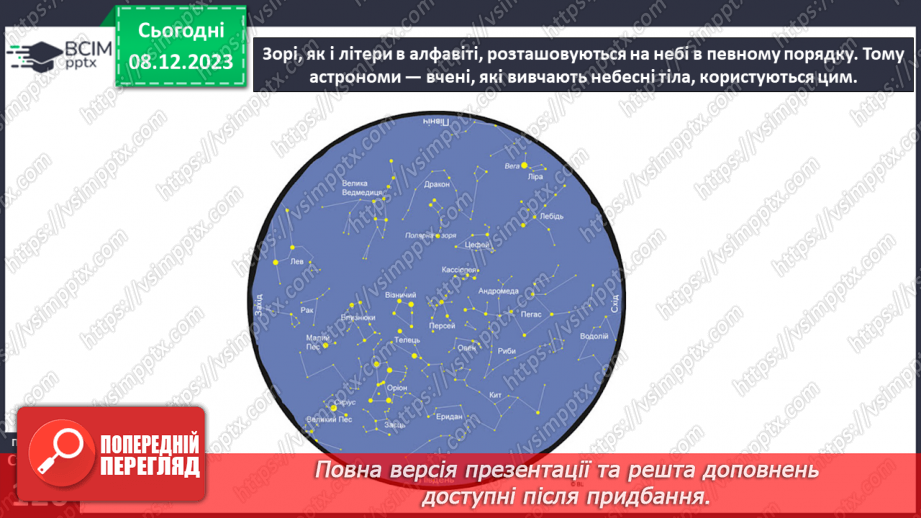 №29 - Привідкриваємо таємниці зоряного неба. Практичне дослідження.15