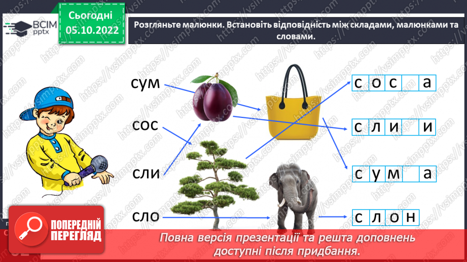 №0031 - Звуки [с], [с′]. Мала буква с. Читання складів і слів з вивченими літерами23