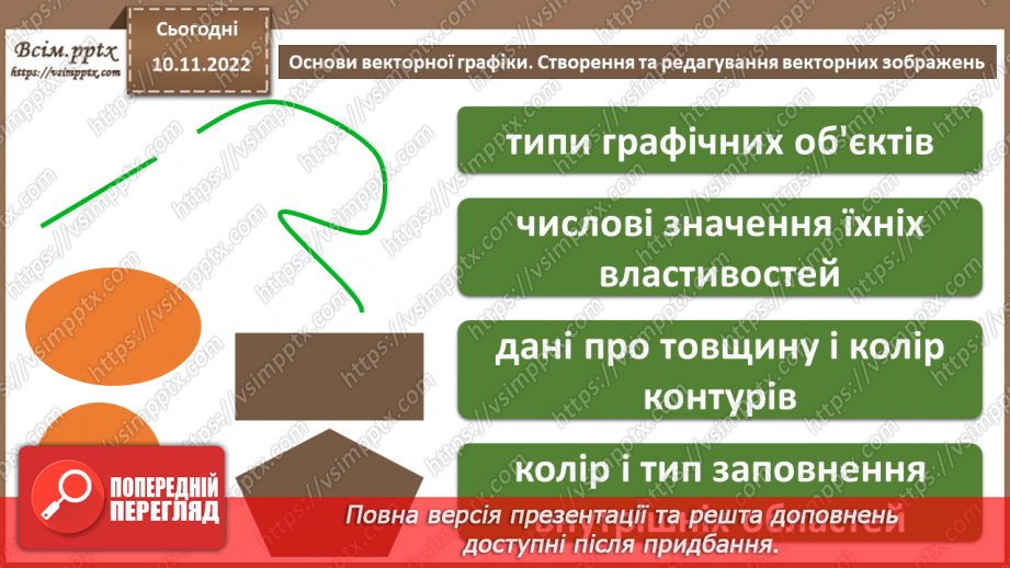 №25 - Інструктаж з БЖД. Основи векторної графіки. Створення та редагування векторних зображень.4