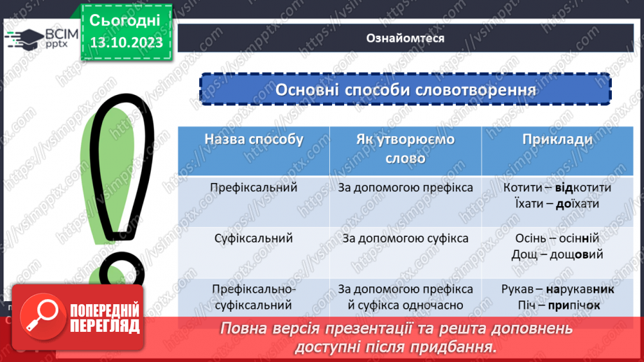 №032 - Основні способи словотворення.11