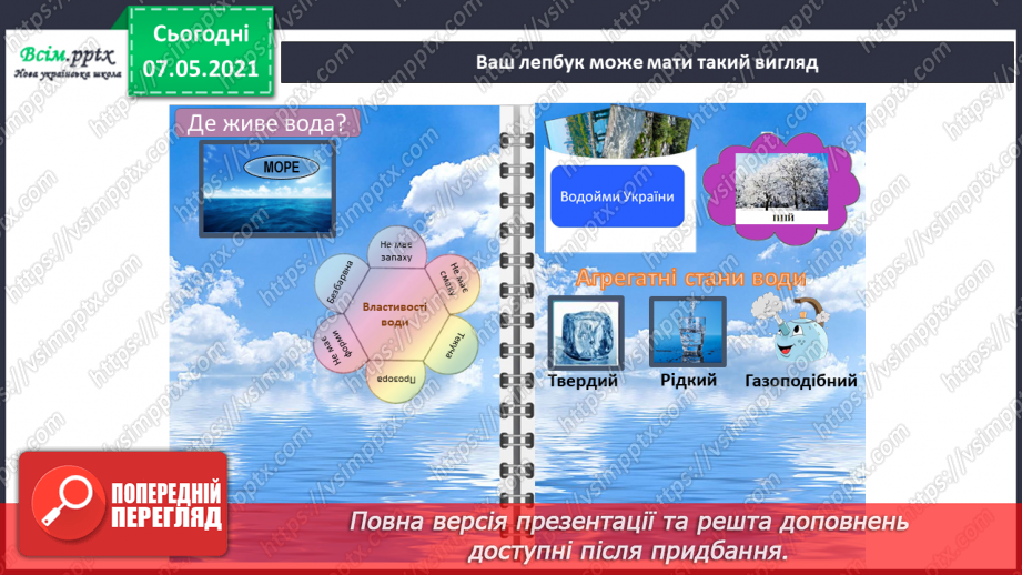 №026 - Створення лепбука «Кругообіг води в природі».24