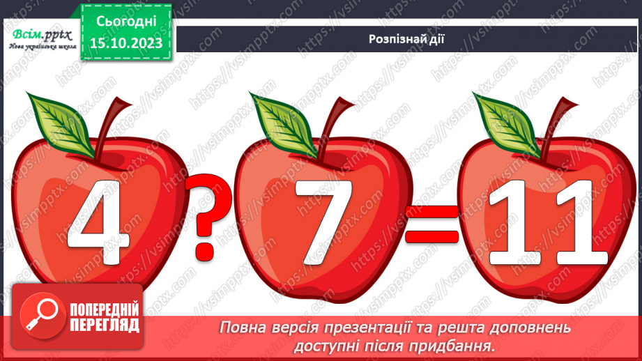 №025-26 - Вправи і задачі на засвоєння таблиць додавання і віднімання. Периметр многокутників.6