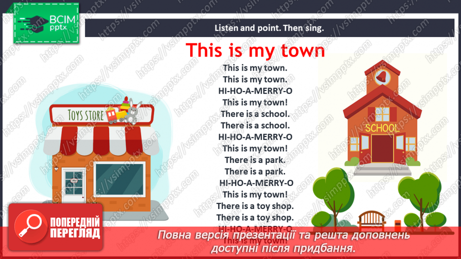 №061 - My town – 6a. “There is a …”, “There’s a …”12