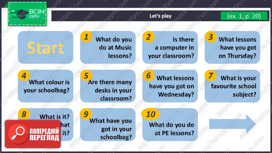 №011 - Школа. Узагальнення вивченого матеріалу. Revision.8 №011 - Школа. Узагальнення вивченого матеріалу. Revision.8