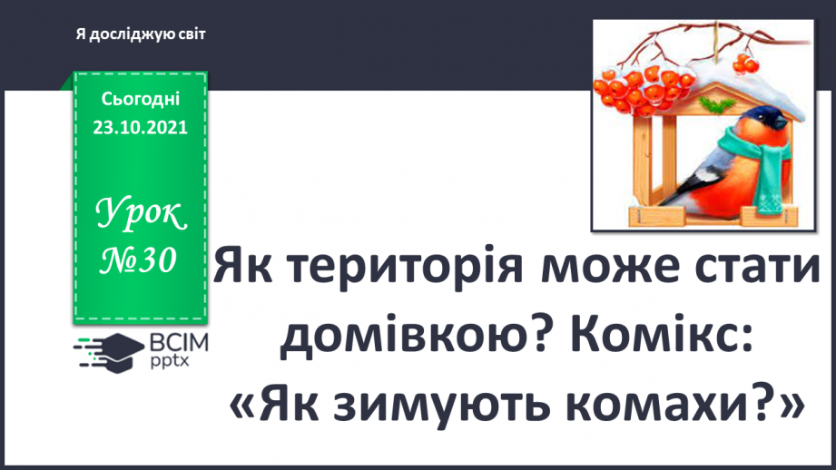 №030 - Як територія може стати домівкою? Комікс: «Як зимують комахи?»0 №030 - Як територія може стати домівкою? Комікс: «Як зимують комахи?»0