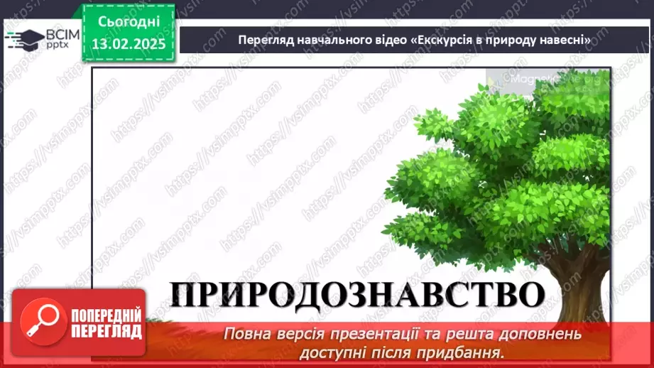 №070 - Вчимося спостерігати. Весняний квест.17
