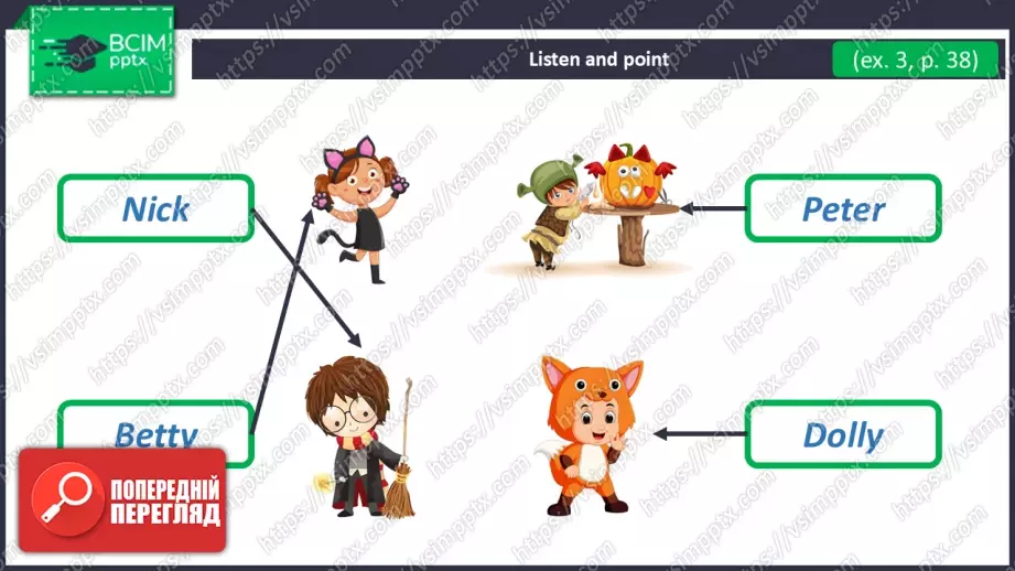 №025 - У кого великий ніс? (Опис зовнішності). Розвиток навичок сприймання на слух. Робота з малюнками.  Who Has Got a Big Nose?12 №025 - У кого великий ніс? (Опис зовнішності). Розвиток навичок сприймання на слух. Робота з малюнками.  Who Has Got a Big Nose?12