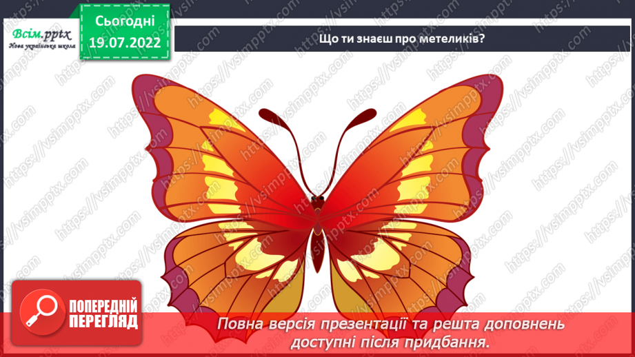 №05 - Робота з природними матеріалами. Створення аплікації з природних матеріалів «Метелик».7