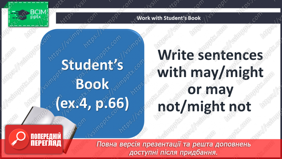 №028 - Grammar. Modal Verbs ‘should’, ‘may’, ‘might’9