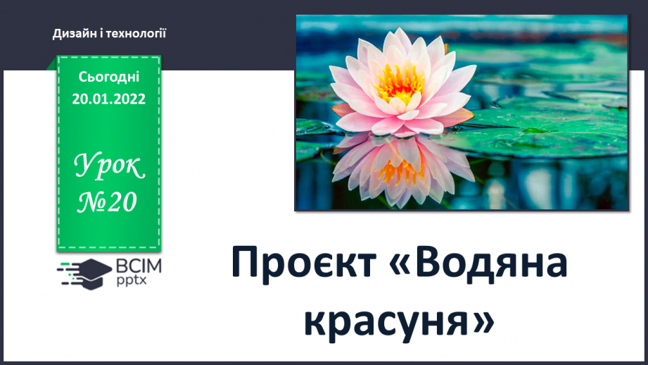 №20 - Інструктаж з БЖ.   Проєкт «Водяна красуня»0 №20 - Інструктаж з БЖ.   Проєкт «Водяна красуня»0