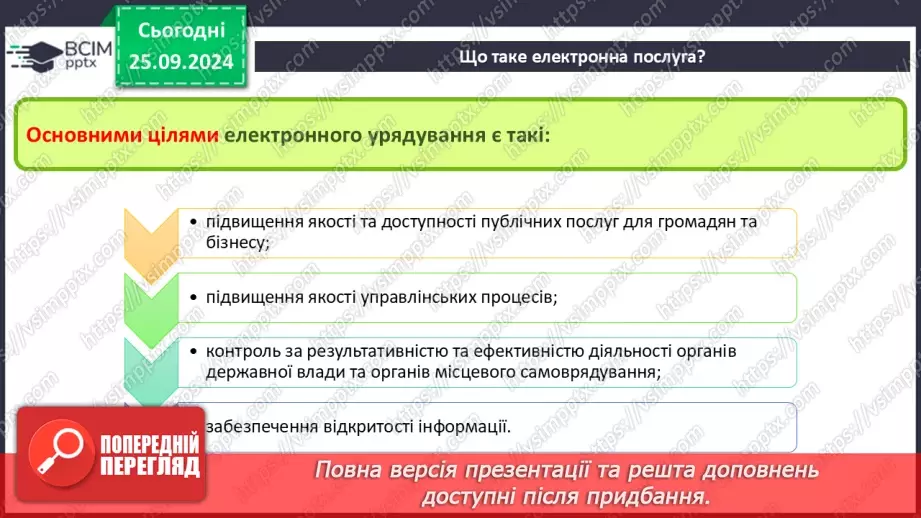 №12 - Електронні послуги. Інтернет для навчання. Корисні ресурси для семикласників.6