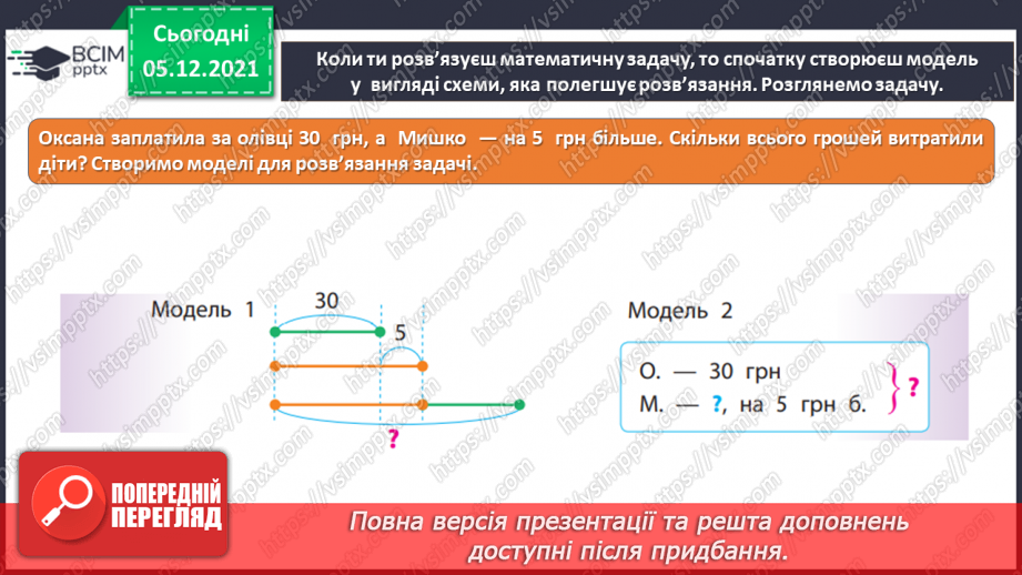 №15 - Інструктаж з БЖД. Моделювання. Інформаційні моделі. Створення інформаційної (схема) та математичної моделі для розв’язання задачі з математики.19