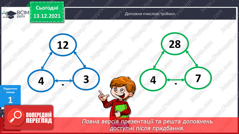 №088 - Таблиця  множення  числа  5. Схематичне  зображення  умови  складеної  задачі, що  містить  дію  множення.8