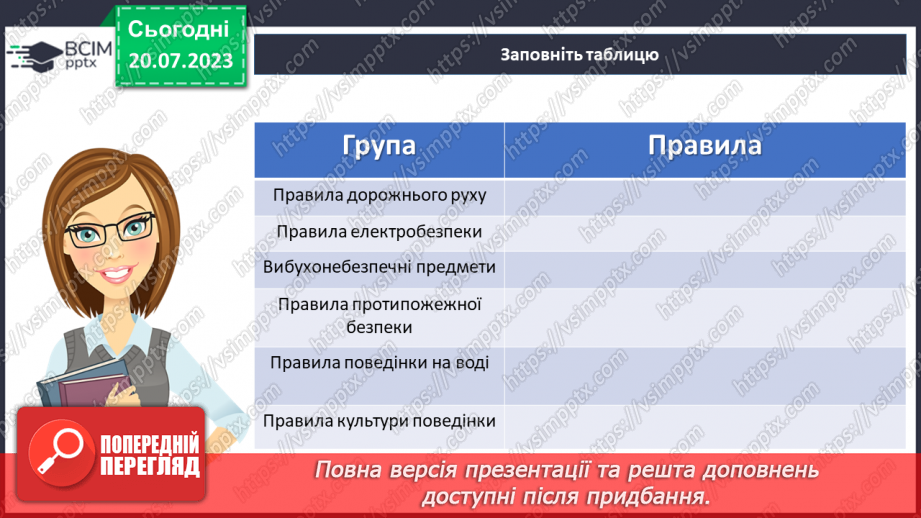 №35 - Безпечні канікули: урок відвертості та попередження травм.14