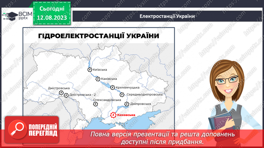 №07 - Способи генерації енергії: атомна, теплова, гідро-, вітро-, тощо. Поняття про відновлювані джерела енергії.25