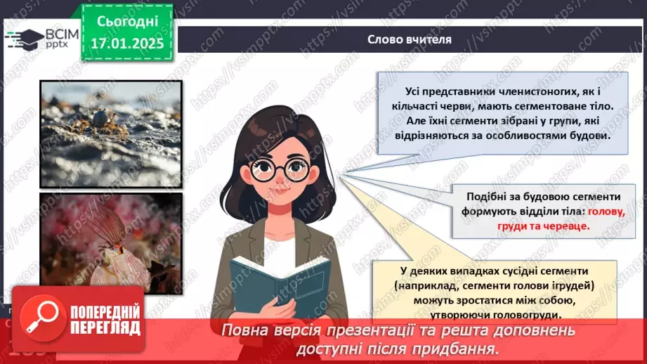 №55 - Членистоногі - безхребетні тварини із зовнішнім скелетом. Ракоподібні.6