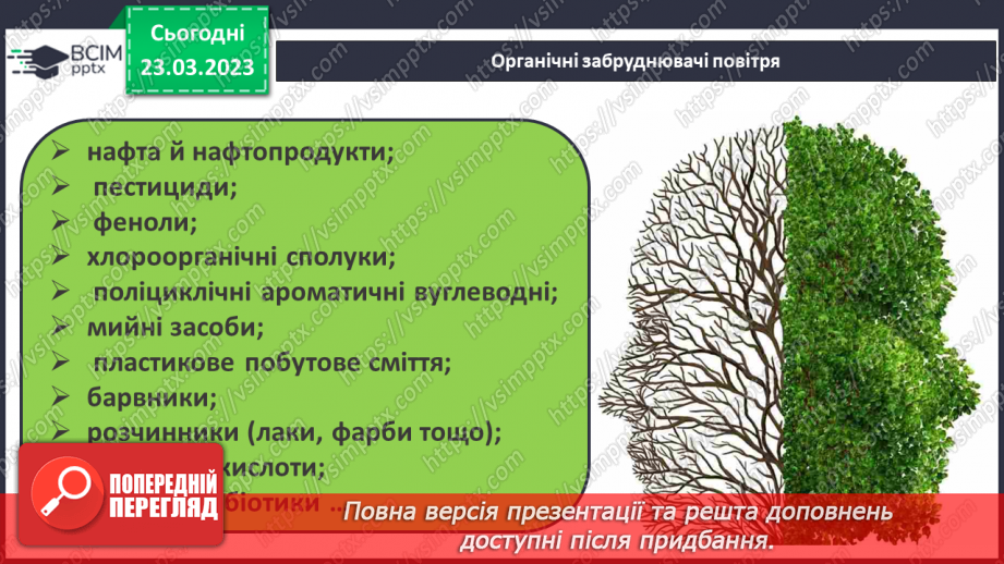 №58 - Природні й синтетичні органічні сполуки. Захист довкілля від стійких органічних забруднювачів.7 №58 - Природні й синтетичні органічні сполуки. Захист довкілля від стійких органічних забруднювачів.7