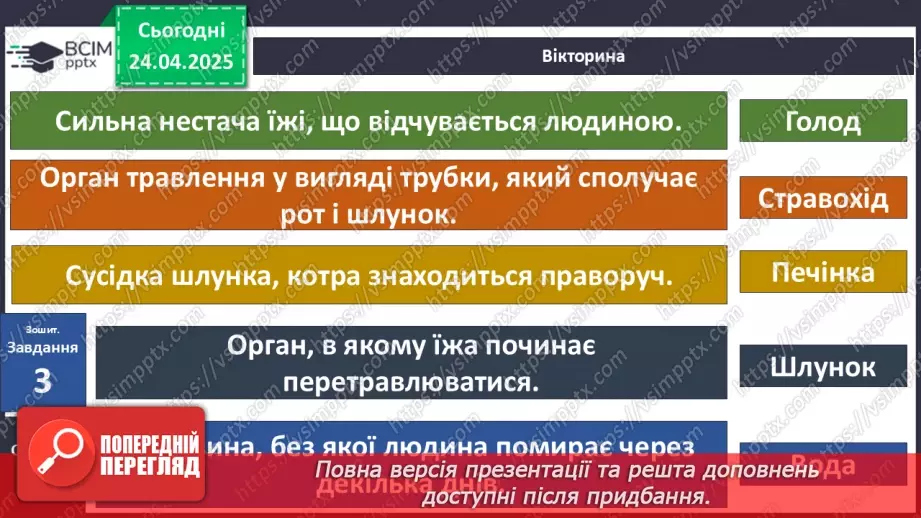 №096 - Травна система. Здорове харчування. ст.137-13922