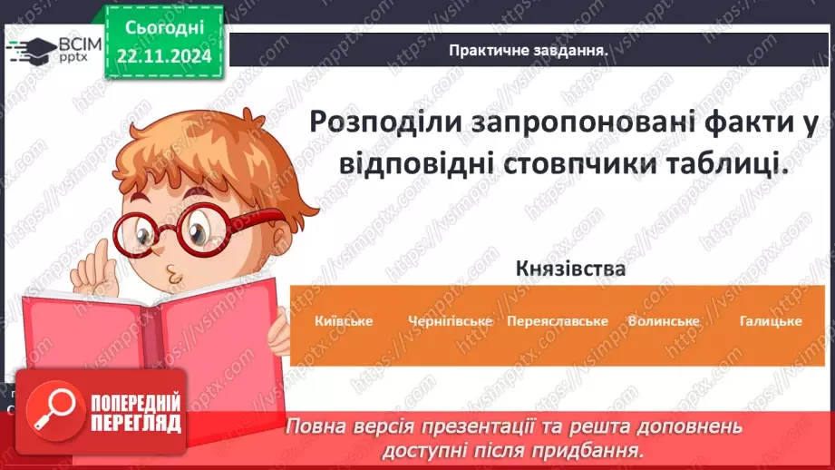 №13 - Київське, Чернігівське, Переяславське, Волинське і Галицьке князівства27 №13 - Київське, Чернігівське, Переяславське, Волинське і Галицьке князівства27
