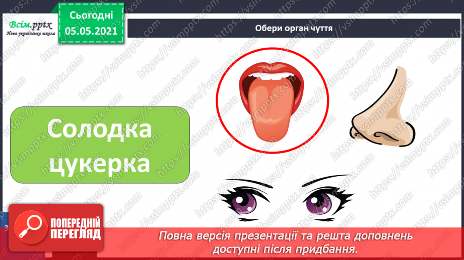 №078 - Органи чуття.19 №078 - Органи чуття.19