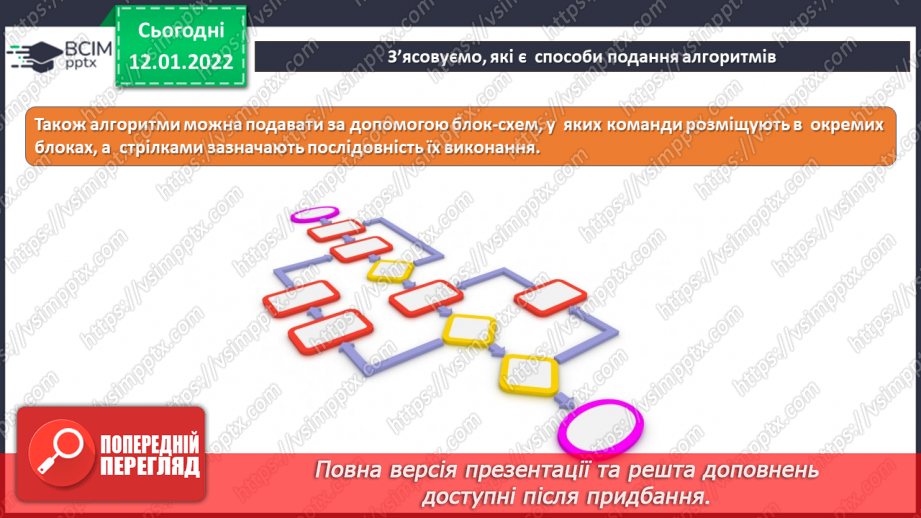 №17 - Інструктаж з БЖД. Алгоритми та їх способи подання. Виконавці. Створення в середовищі Scratch програми для виконавця за допомогою блоків «Рух» та «Вигляд».13