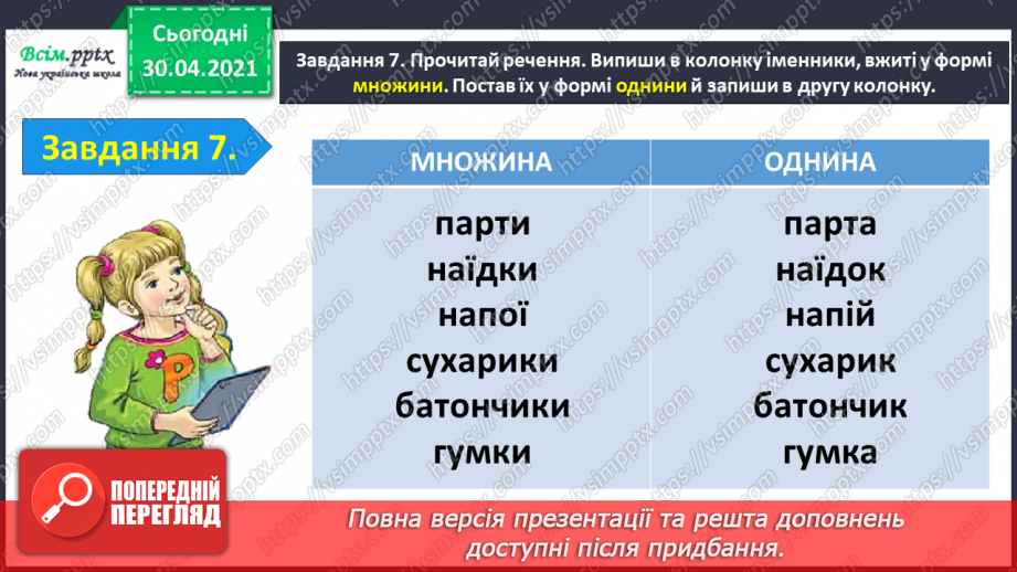 №065 - Застосування набутих знань, умінь і навичок у процесі виконання компетентнісно орієнтовних завдань з теми «Іменник»14