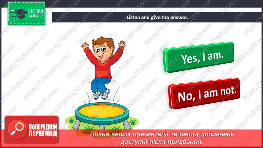 №014 - It’s my life. “Am I playing …?”, “Yes, I am/No, I am not”, “Is he/she playing …?”, “Yes, he/she is/No, he/she isn’t”, “Are we/they playing …?”, “Yes, we/they are/No, we/they aren’t”7