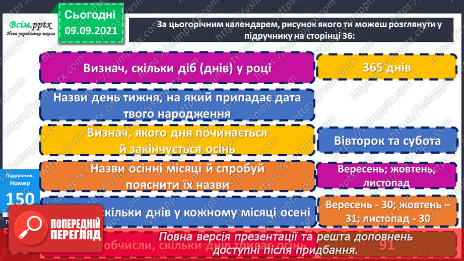 №018 - Перевірка множення і ділення. Одиниці часу. Знаходження невідомих компонентів множення і ділення. Таб¬лиці множення і ділення21